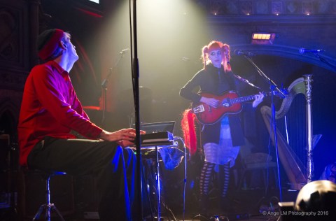 Raf and O live at Starman Bowie Celebration, Union Chapel